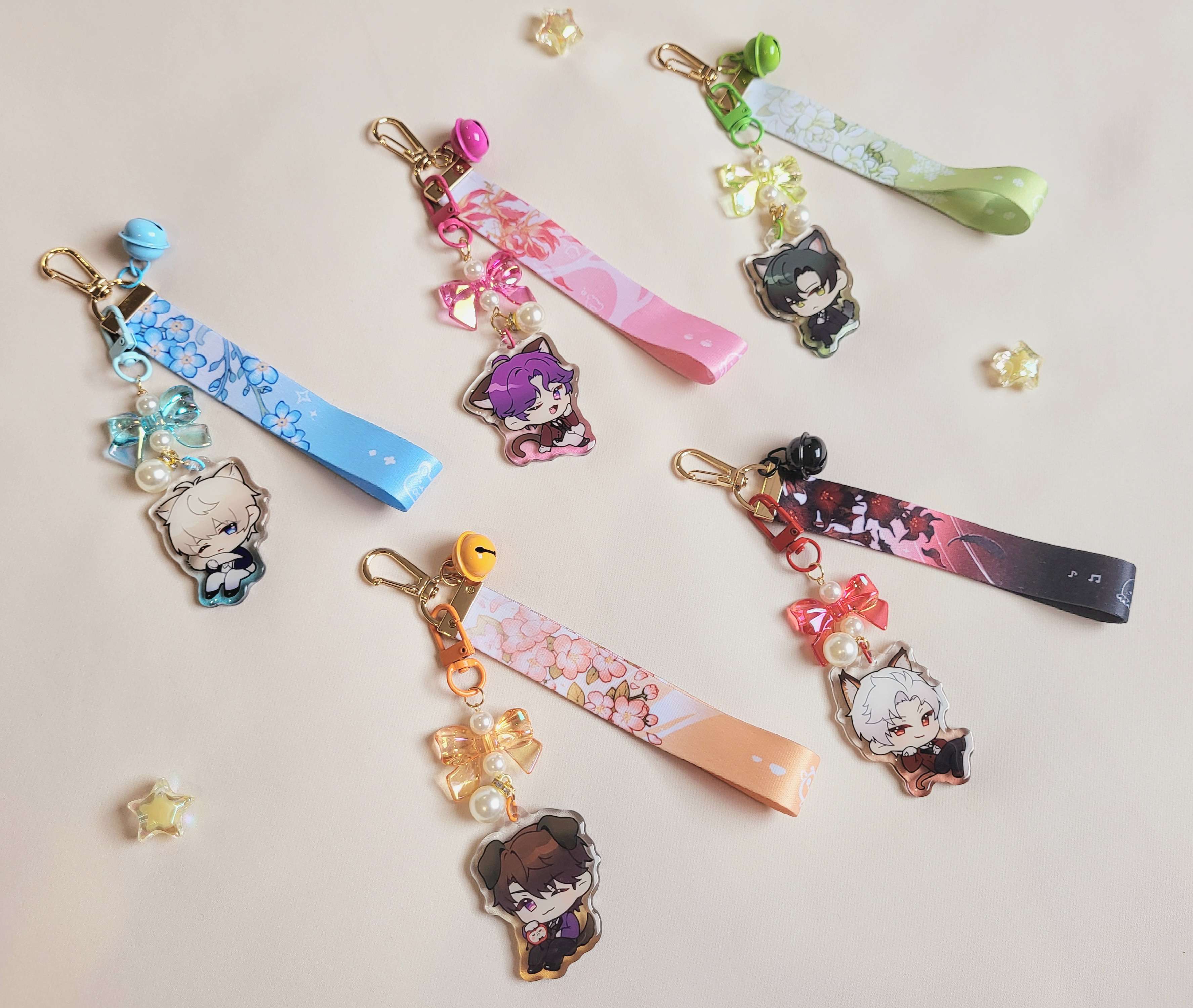 Love and Deepspace Keychain Lanyards – Ayumisaurus Shop