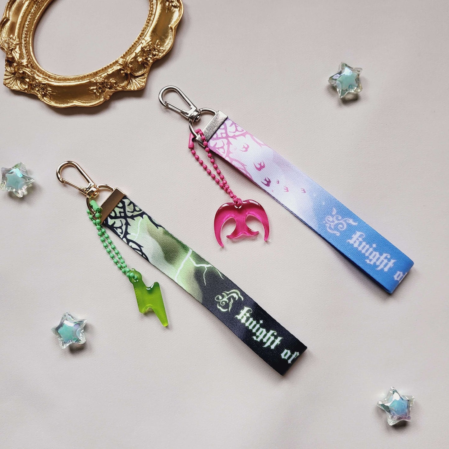 Twisted Wonderland Silver & Sebek Lanyards