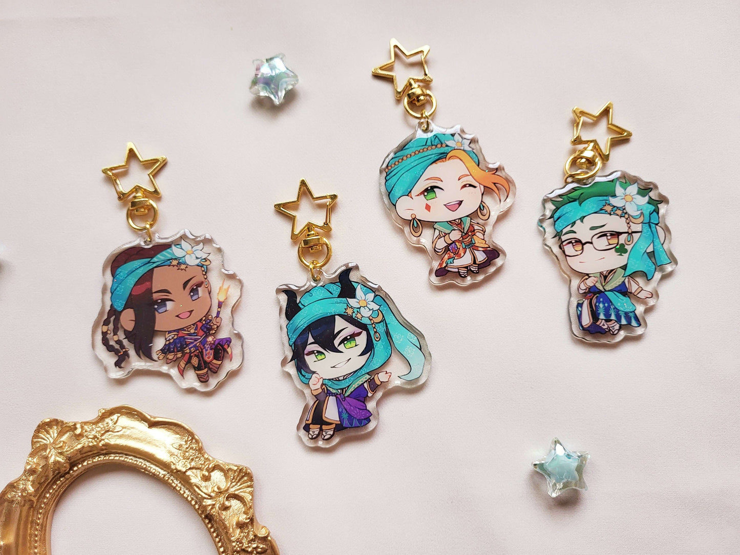 ✧ CLEARANCE ✧ Twisted Wonderland Scalding Sands' Al'ab Nariya Charms