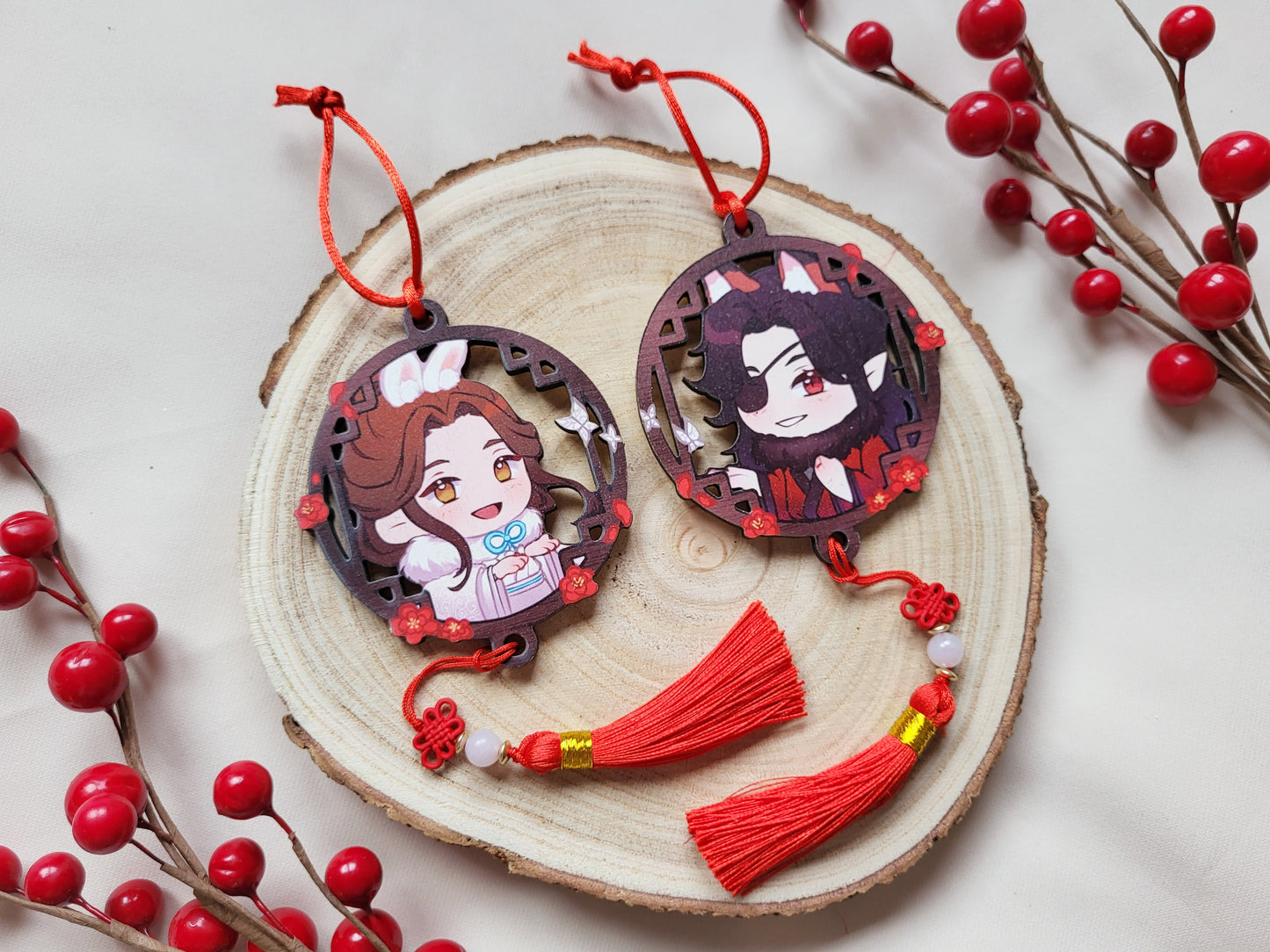 TGCF & MDZS Wooden Ornaments