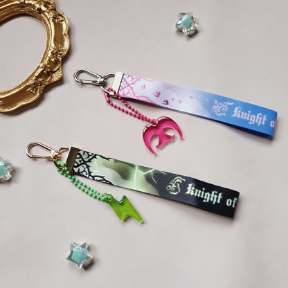 Twisted Wonderland Silver & Sebek Lanyards