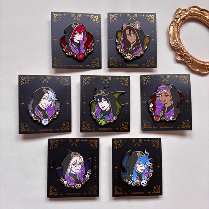 Twisted Wonderland Ceremonial Robes Enamel Pins