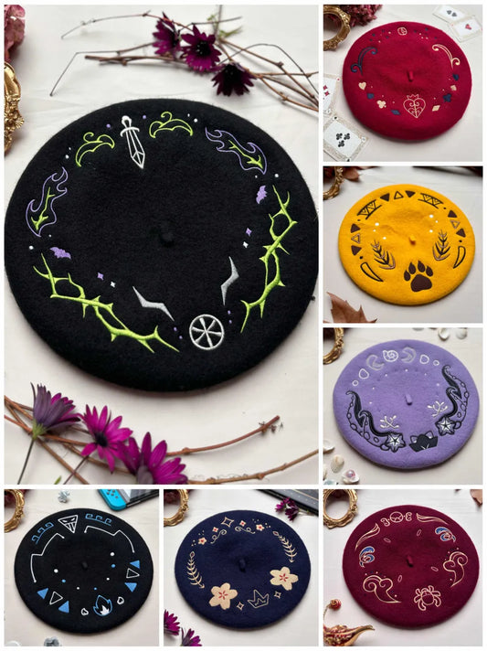 ✦  IN PRODUCTION ✦ Twisted Wonderland Berets