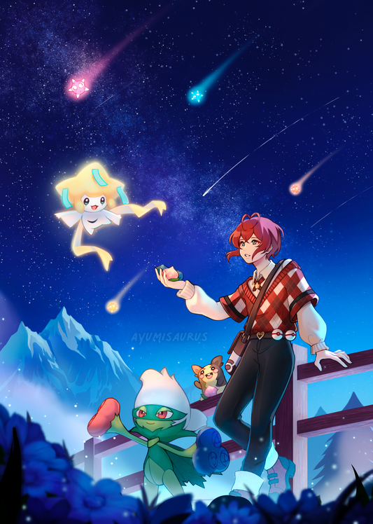 Worlds Beyond: PKMN Trainer Riddle Print