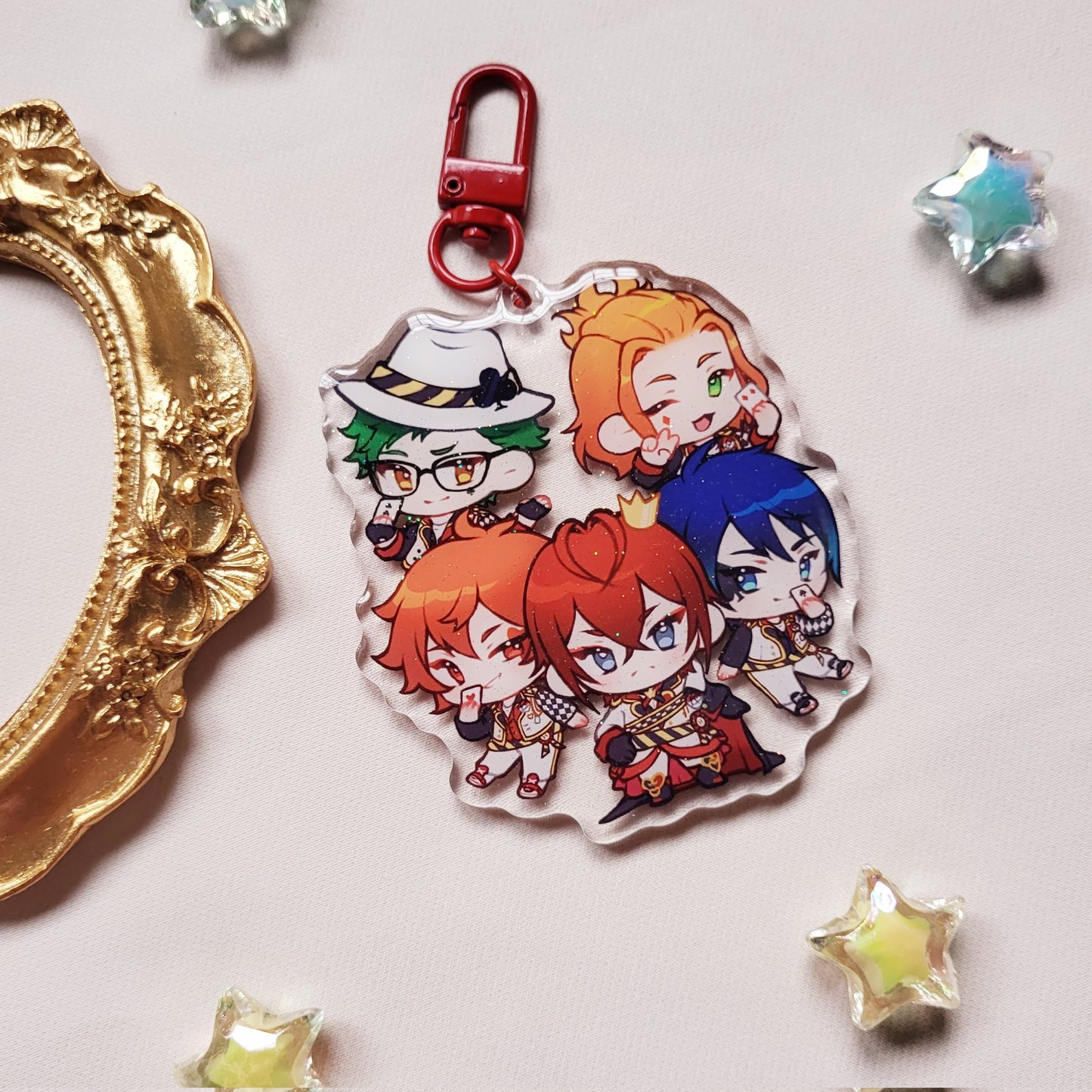 Twisted Wonderland Dorms Acrylic Charms