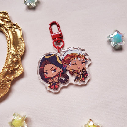 Twisted Wonderland Dorms Acrylic Charms