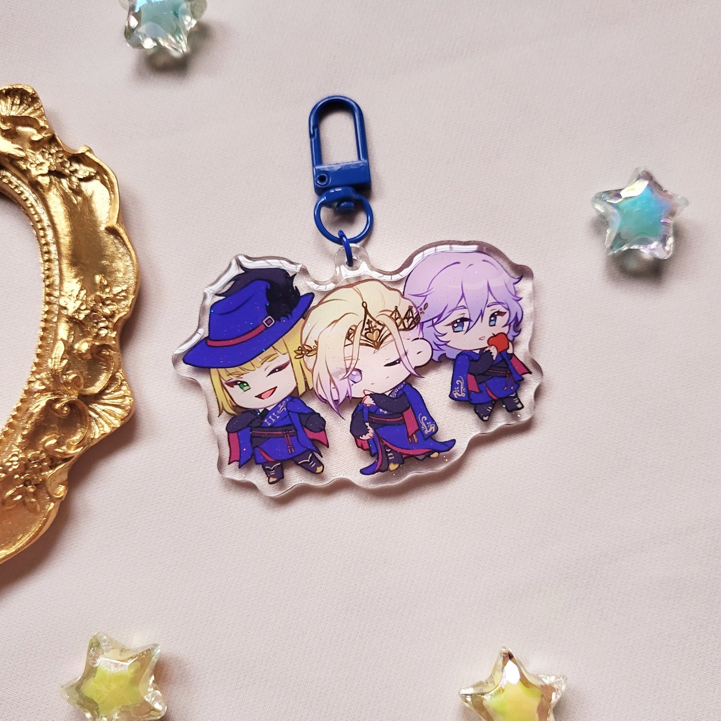 Twisted Wonderland Dorms Acrylic Charms