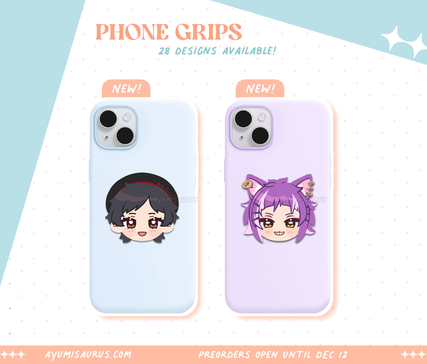 Twisted Wonderland Acrylic Phone Grips