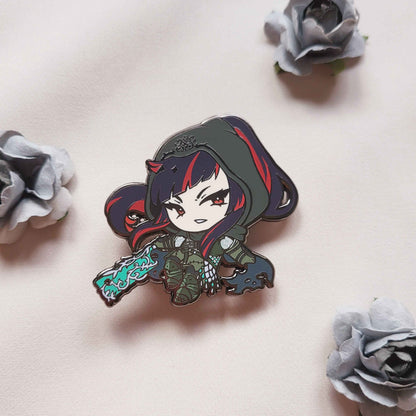 Twisted Wonderland General Lilia Enamel Pin